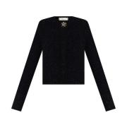 Sort Crewneck Genser