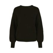 Mohair Pullover Strikket Sweater