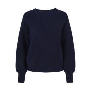 Mohair Pullover Strikket Sweater