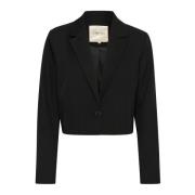 Pitch Black Blazer Jakke