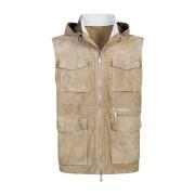 Hette Suede Resin Gilet