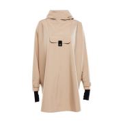 Beige Bergen Poncho Vanntett Regnponcho