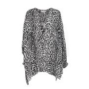 Leopard Print Oversized T-Shirt