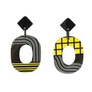 Pre-owned Fabric earrings