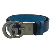 Pre-owned Leather belts