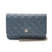 Pre-owned Leather chanel-bags