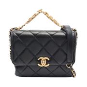 Pre-owned Leather chanel-bags