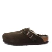 Shearling Mocca Slip-On Sko