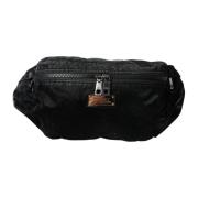 Logo Plaque Nylon Fanny Pack