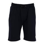 Menns Bermuda Shorts Mørkeblå Sommer