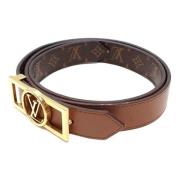 Pre-owned Leather belts