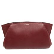 Pre-owned Leather clutches