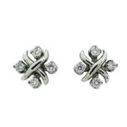 Pre-owned Platinum earrings