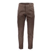 Brun Slim Fit Herrebukse