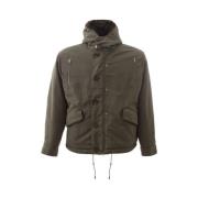 Elegant Army Jacket Bomull Menn