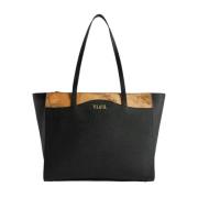 Digital City Shopper Bag i Svart