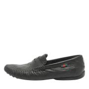 Pre-owned Leather flats