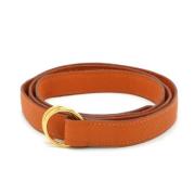 Pre-owned Leather belts