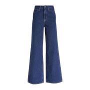 Wide Leg Jeans - Archive Blue Rinse