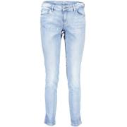 Chic Skinny Mid-Rise Blå Jeans