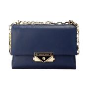 Cece Small Navy Vegan Konvertibel Crossbody Veske