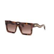 Brune Rosa Havana Gradient Solbriller