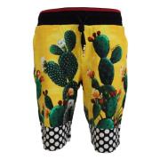 Multifarget Kaktus Print Sweat Shorts