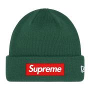 Begrenset opplag Box Logo Beanie Mørk Gran