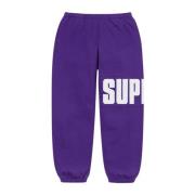 Lilla Rib Sweatpant Begrenset Opplag