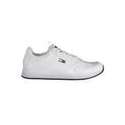 Hvit Polyester Sneaker