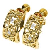 Pre-owned Yellow Gold earrings