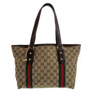 Pre-owned Canvas gucci-bags