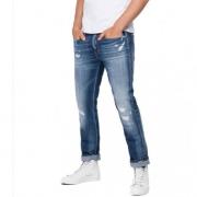 Slim Fit Vasket Stripete Jeans