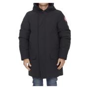 Sort Langford Parka for Menn