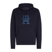 Monogram Applique Hoody for Menn