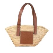 Pre-owned Raffia totes