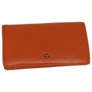 Pre-owned Leather wallets