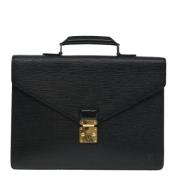 Pre-owned Leather briefcases