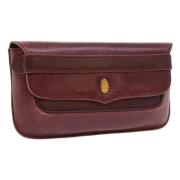 Pre-owned Leather clutches