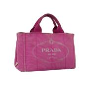 Pre-owned Cotton prada-bags