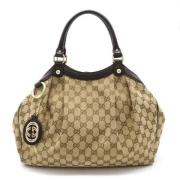 Pre-owned Canvas gucci-bags