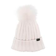 Luksuriøs Cashmere Pom-Pom Beanie