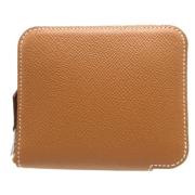 Pre-owned Leather wallets