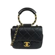 Pre-owned Leather chanel-bags