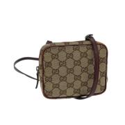 Pre-owned Canvas gucci-bags