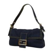 Pre-owned Denim fendi-bags