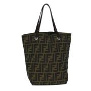 Pre-owned Canvas fendi-bags