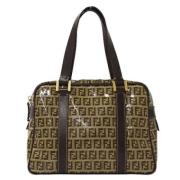 Pre-owned Canvas fendi-bags