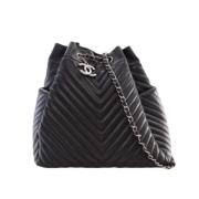 Pre-owned Leather chanel-bags