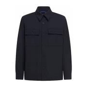 Marine Overshirt i Stretchull